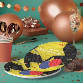 Bar of Bat Mitzvah SPEL OP 2 Papieren Bordje