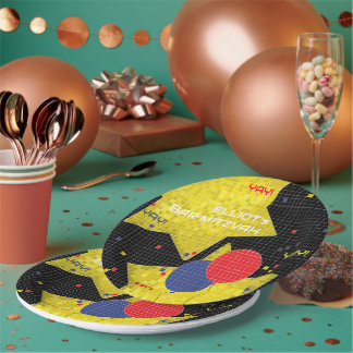 Bar of Bat Mitzvah SPEL OP 2 Papieren Bordje