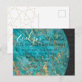 Bar of Bat Mitzvah uit deze wereld Briefkaart (Voorkant / Achterkant)