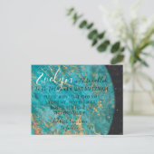 Bar of Bat Mitzwa Buiten de Wereld om Briefkaart (Staand voorkant)