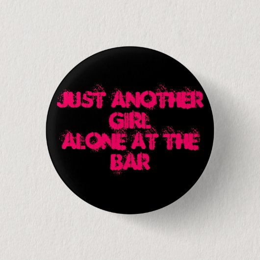 Bar Pin Ronde Button 3,2 Cm (Voorkant)