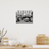 Bar & Restaurant, 1939. Vintage foto Poster (Keuken)