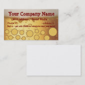 Bar, Restaurant Loyalty Punch Kaart Visitekaartjes (Voorkant / Achterkant)