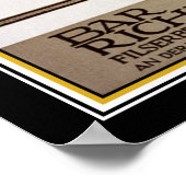 "Bar Riche" ca. 1907 ad door Hans Rudi Erdt Poster (Hoek)