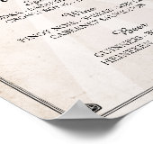 Bar Rustic Skull Halloween Sign Weddenschappen Rec Poster (Hoek)