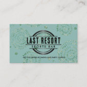 Bar Slogans visitekaartjes (Voorkant)