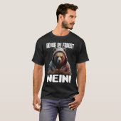 Bär Spruch Lustig Geschenk I Bevor Du Fragst Nein T-shirt (Voorkant volledig)