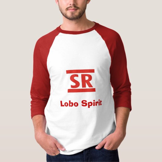bar sr bar, Lobo Spirit T-shirt (Voorkant)