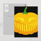 Bar Teeth Jack-O-'Lantern Briefkaart (Voorkant / Achterkant)