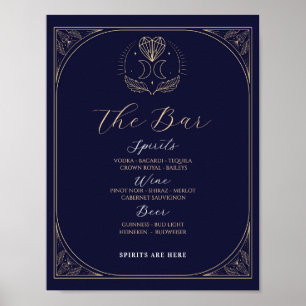Bar Teken Tarot Teken Wedding Receptie Sterren Har Poster