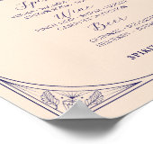 Bar Teken Tarot Teken Wedding Receptie Sterren Har Poster (Hoek)