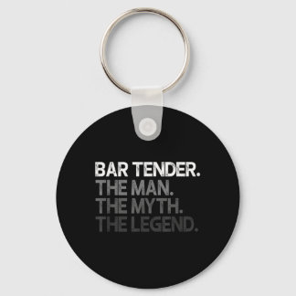 Bar Tender Ender De Man Mythe Legende Cadeau Sleutelhanger