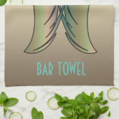 Bar Towel Gold Woman Face Theedoek (Gevouwen)