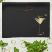 Bar Towel - Martini Cocktail Party Theedoek (Gevouwen)