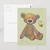 Bär und Biene Briefkaart (Voorkant / Achterkant)