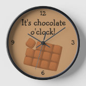 Bar van Chocolate O'Clock, leuk eten grafisch (Voorkant)