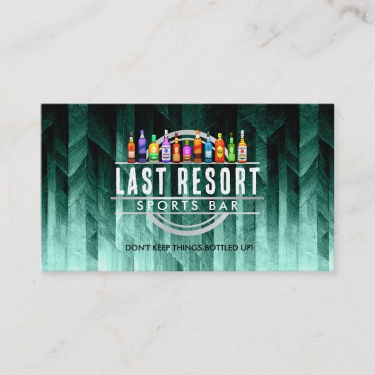  Bar visitekaartjes (Voorkant)