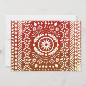 Bar Voorraad Taco Fiesta Feest Uitnodigingen (Achterkant)