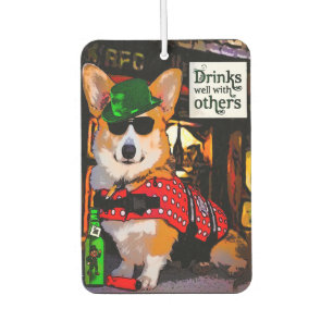 Bar Welsh Corgi Luchtverfrisser