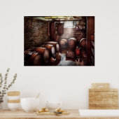Bar - Wijn - De Wijnkelder Poster (Keuken)