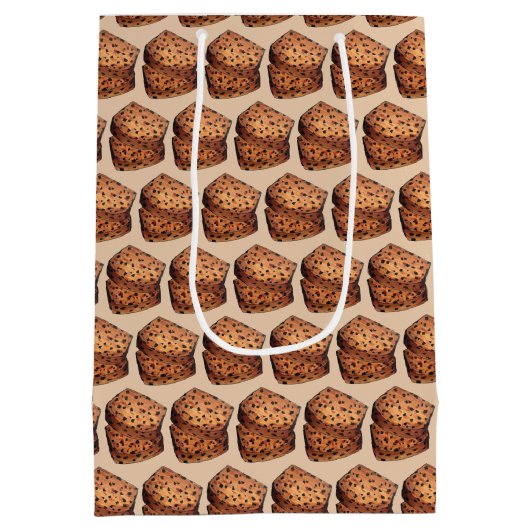 Bara Brith Wales Welsh Bread Fruit Loaf Baking Medium Cadeauzakje (Achterkant)