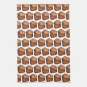 Bara Brith Welsh Specked Bread Fruit Loaf UK Food Theedoek (Verticaal)