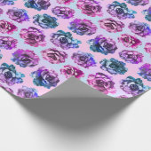 bara no seidou, gedurfde pastel rozen : cadeaupapier (Hoek)