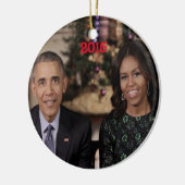 Barack and Michelle 2015 - Ornament (Links)
