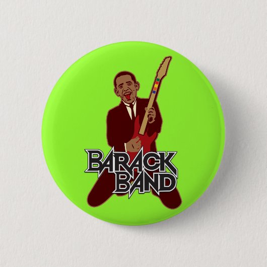 Barack Band Ronde Button 5,7 Cm (Voorkant)