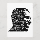 Barack Change Briefkaart (Voorkant)