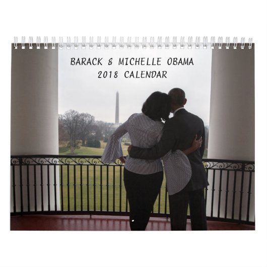 Barack en Michelle 2018 - Agenda Kalender (Hoes)