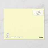 Barack en Michelle in Praag Briefkaart (Achterkant)