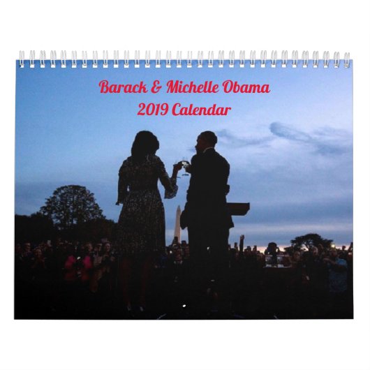 Barack en Michelle Obama 2019 - Agenda Kalender (Hoes)