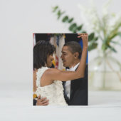 Barack en Michelle Obama Briefkaart (Staand voorkant)