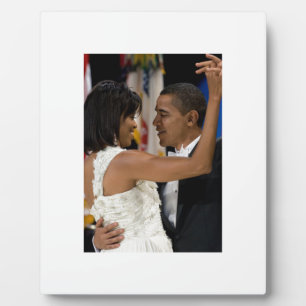 Barack en Michelle Obama Fotoplaat