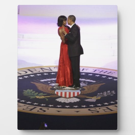 Barack en Michelle Obama Fotoplaat (Voorkant)