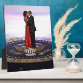 Barack en Michelle Obama Fotoplaat (Zijkant)