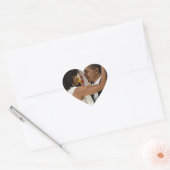 Barack en Michelle Obama Hart Sticker (Envelop)