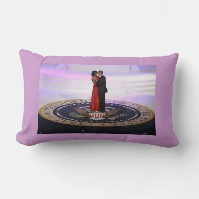 Barack en Michelle Obama Kussen (Voorkant)