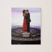 Barack en Michelle Obama Legpuzzel (Verticaal)