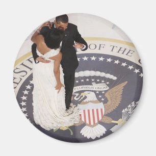 Barack en Michelle Obama Magneet