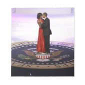 Barack en Michelle Obama Notitieblok (Voorkant)