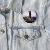 Barack en Michelle Obama Ronde Button 5,7 Cm (In situ)