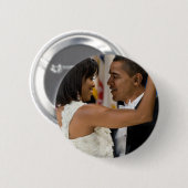 Barack en Michelle Obama Ronde Button 5,7 Cm (Voorkant /achterkant)