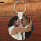 Barack en Michelle Obama Sleutelhanger (Voorkant)