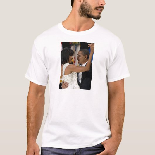 Barack en Michelle Obama T-shirt (Voorkant)