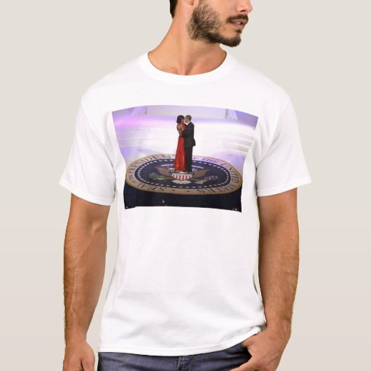 Barack en Michelle Obama T-shirt (Voorkant)