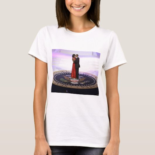 Barack en Michelle Obama T-shirt (Voorkant)