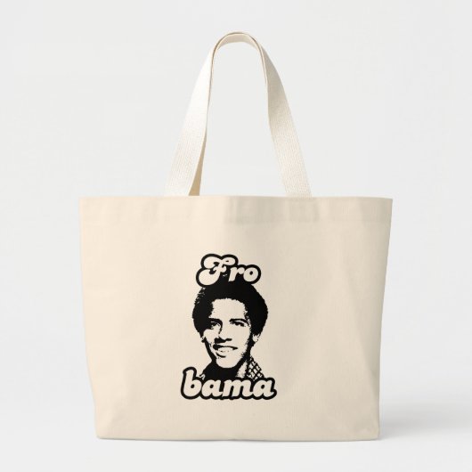 Barack Frobama Grote Tote Bag (Voorkant)
