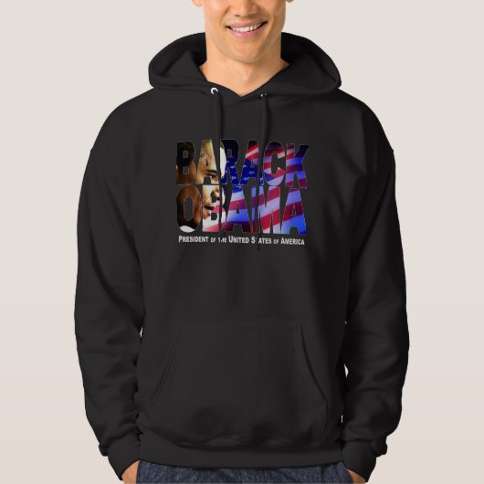 BARACK! HOODIE (Voorkant)